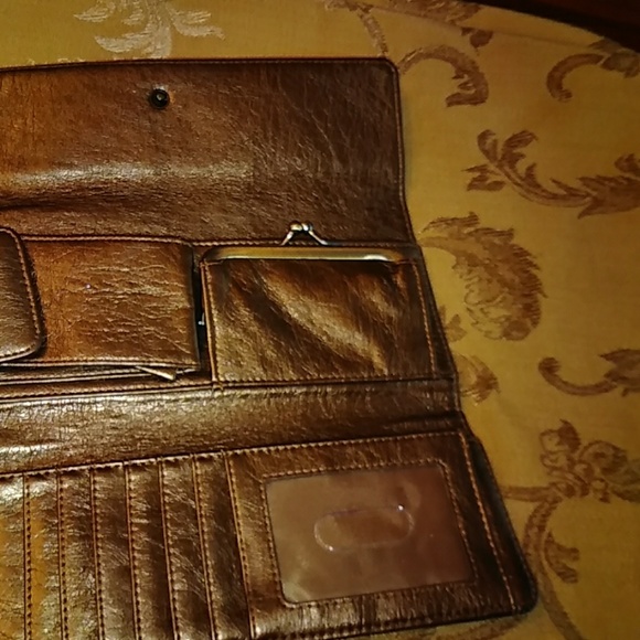 Brown Copper Multi function Wallet - Picture 2 of 7